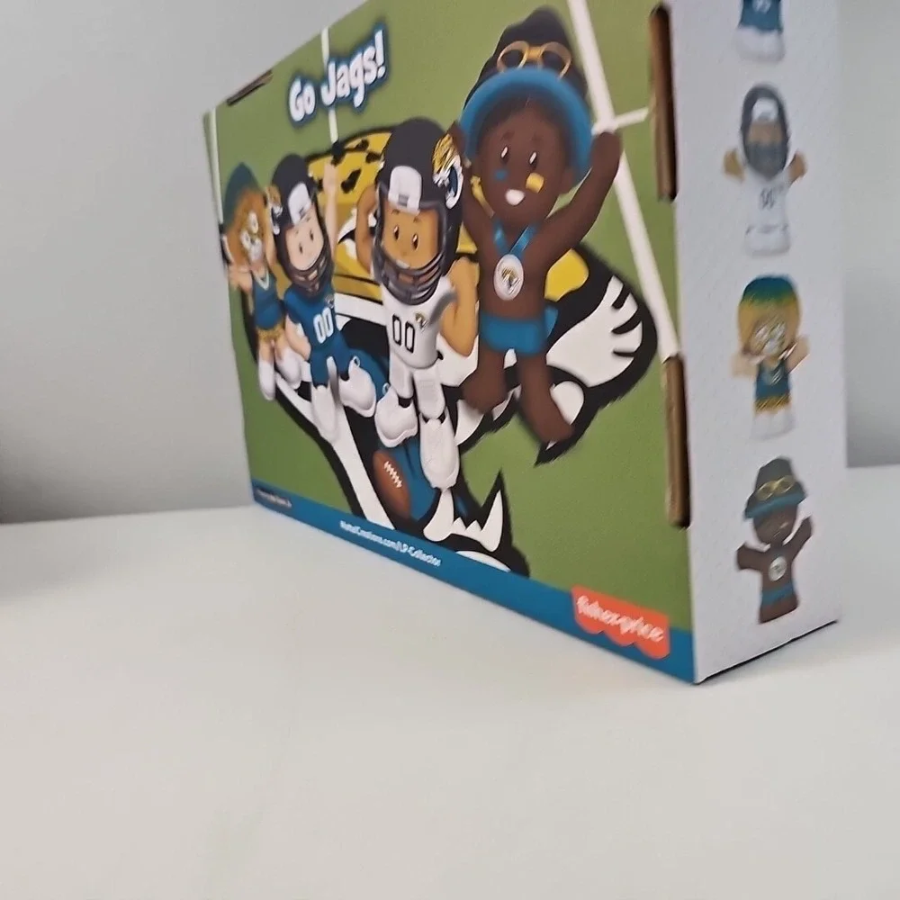 Fisher Price Little People‎ NFL Jacksonville Jaguars 4 Figure Collector Set
